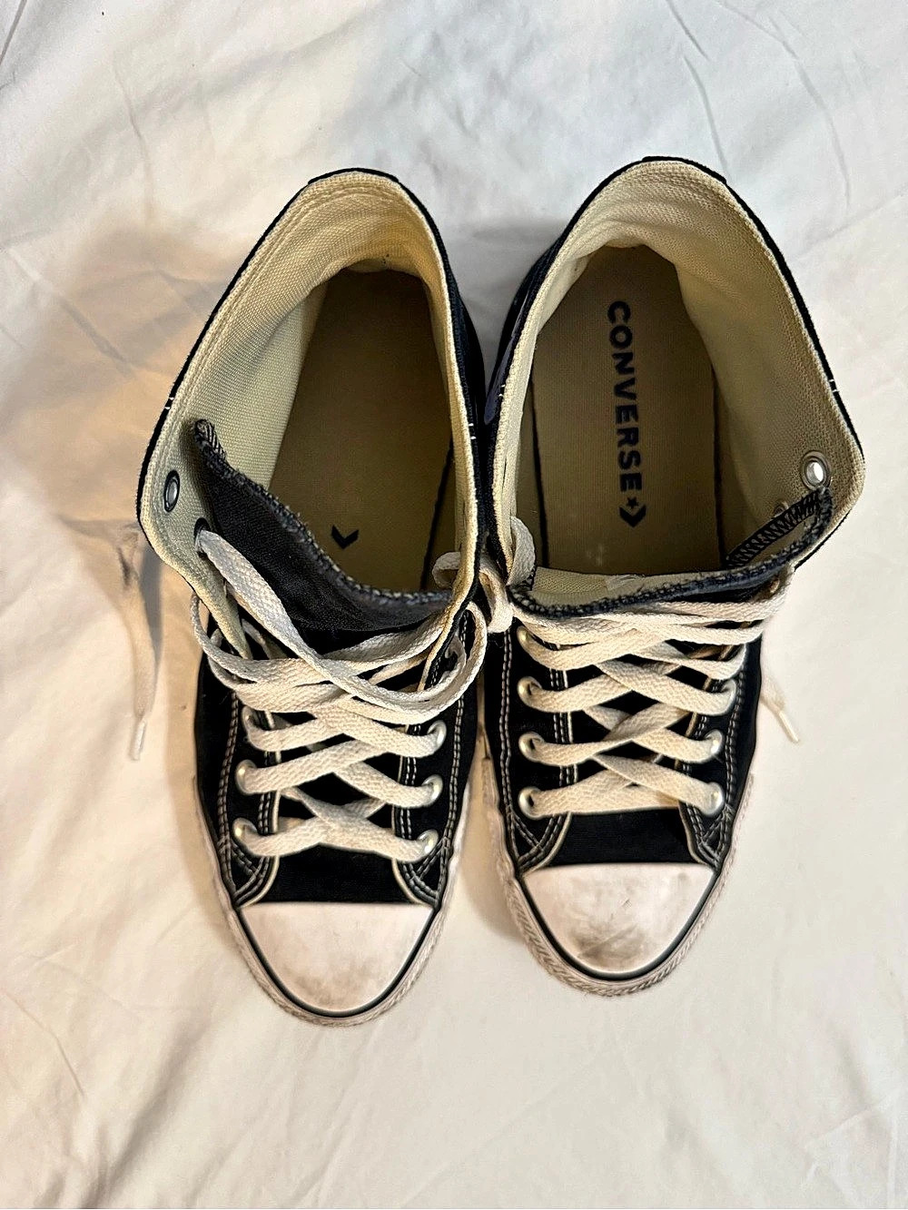 Converse Chuck Taylor All Star High Top Sneakers Black & White US Women’s 10